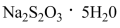 FU：硫代硫酸钠，五水(AR)