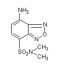 TCI-4-(N,N-二甲氨基磺酰基)-7-氨基-2,1,3-苯并恶二唑,98.0%(LC)