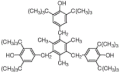 TCI-2,4,6-三(3',5'-二叔丁基-4'-羟基苄基)均三甲苯,95.0%(GC)