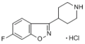 TCI-6-氟-3-(4-哌啶基)-1,2-苯异恶唑盐酸盐,98.0%(LC&T)