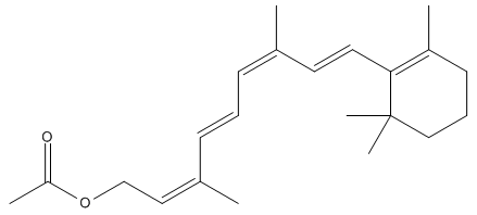 FU：醋酸维生素A，2750 IU/mg