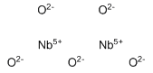 Acros：Niobium(V) oxide, 99.99%, (trace metal basis)