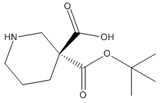 Alfa：1-Boc-D-六氢烟碱酸, 97%