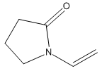 FU：交联聚乙烯基吡咯烷酮(PVP-P)