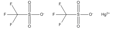 Alfa：三氟甲磺酸汞(II), 98%