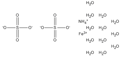 FU：硫酸高铁铵,十二水，≥99.0% 