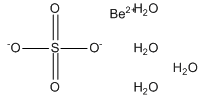 Alfa：硫酸铍 四水合物, 99.99% (metals basis)