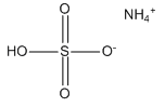 FU：硫酸氢铵，AR