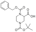 Alfa：(+/-)-1-苯甲氧基羰基-4-Boc-哌嗪-2-羧酸,97%