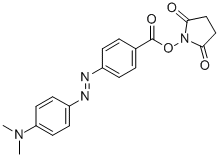 Alfa：4-[4-(二甲氨基)苯基偶氮]苯甲酸 N-琥珀酰亚胺酯, 98+%