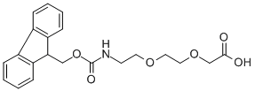FU：[2-[2-(Fmoc-氨基)乙氧基]乙氧基]乙酸 ，98%