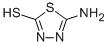 Alfa：2-氨基-5-巯基-1,3,4-噻二唑, 98+%