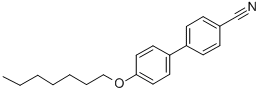 Alfa：4-氰基-4'-正庚氧基联苯, 99%