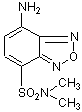 TCI-4-(N,N-二甲氨基磺酰基)-7-氨基-2,1,3-苯并恶二唑,98.0%(LC)