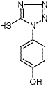 TCI-1-(4-羟苯基)-5-巯基-1H-四唑,90.0%(T)