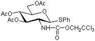 TCI-苯基-3,4,6-三-O-乙酰基-2-脱氧-1-硫代-2-(2,2,2-三氯乙氧基甲酰氨基)-β-D-吡喃葡萄糖苷,98.0%(LC)