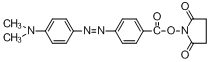TCI-4-[4-(二甲基氨基)苯基偶氮]苯甲酸-N-琥珀酰亚胺酯,98.0%(LC&T)
