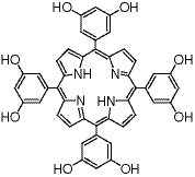 TCI-5,10,5,20-四(3,5-二羟苯基)卟啉,90.0%(LC)