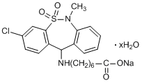 TCI-噻奈普汀钠水合物,98.0%(LC&N)